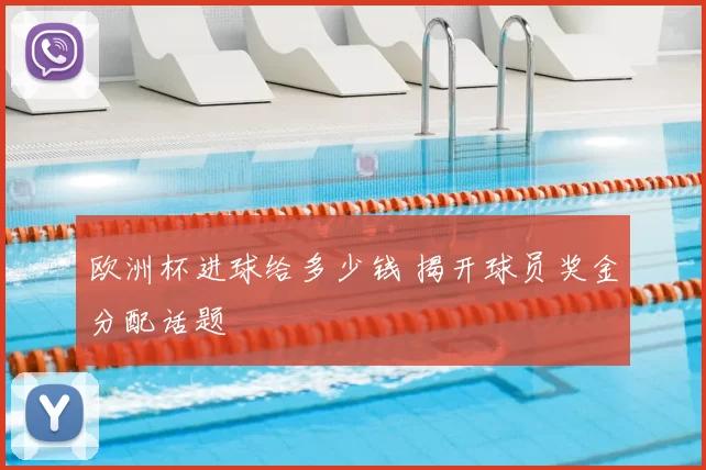 欧洲杯进球给多少钱 揭开球员奖金分配话题