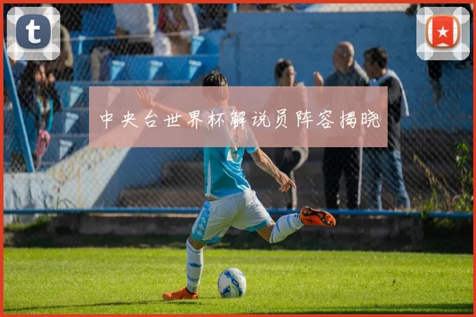中央台世界杯解说员阵容揭晓