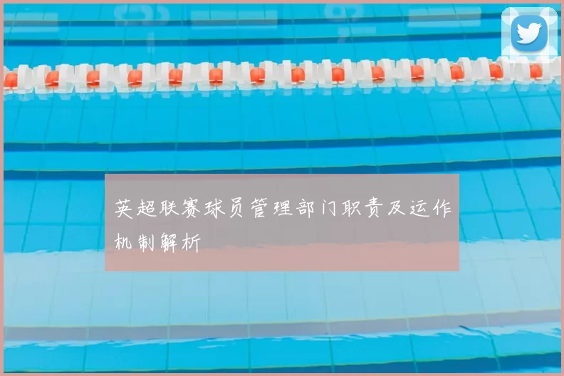 英超联赛球员管理部门职责及运作机制解析