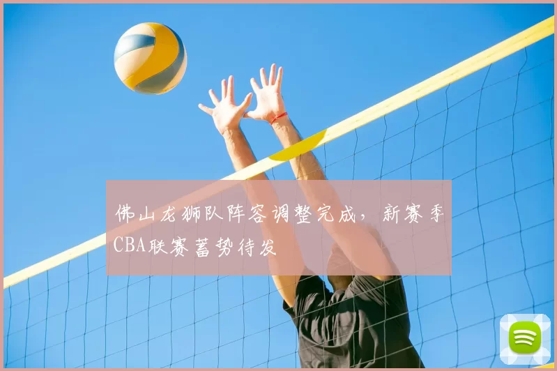 佛山龙狮队阵容调整完成,新赛季CBA联赛蓄势待发